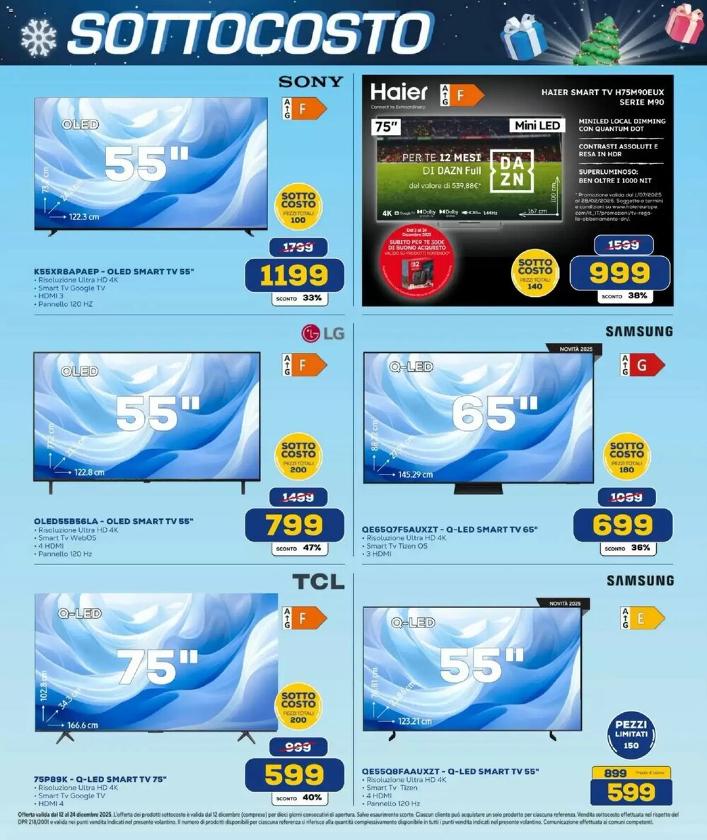 Volantino promozionale Euronics Bruno  valide dal 12/12/2025 - Pagina 24.