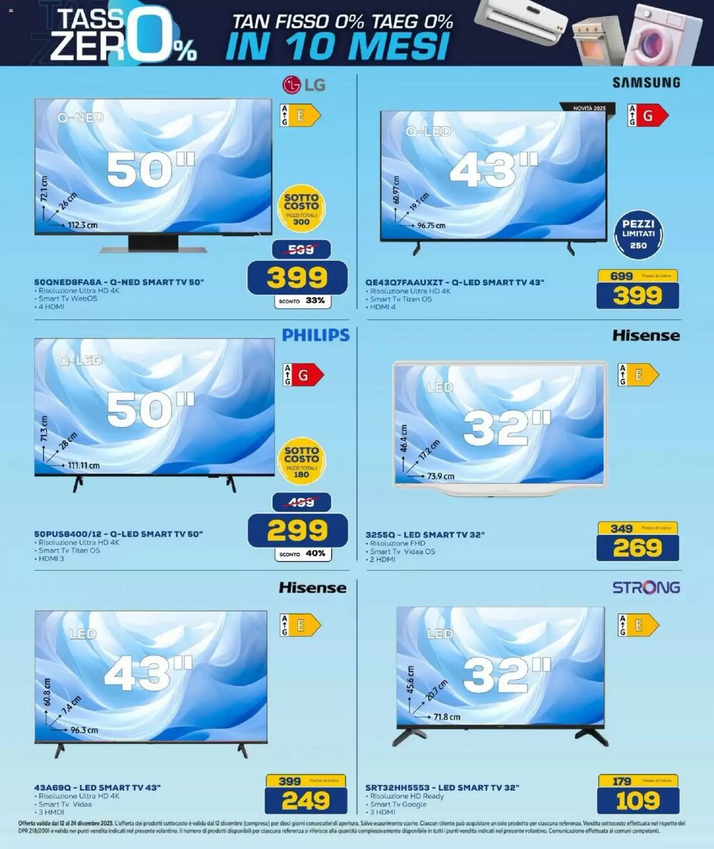 Volantino promozionale Euronics Bruno  valide dal 12/12/2025 - Pagina 25.