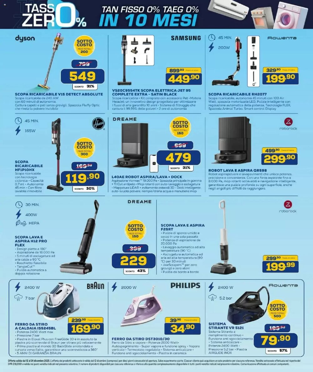 Volantino promozionale Euronics Bruno  valide dal 12/12/2025 - Pagina 29.