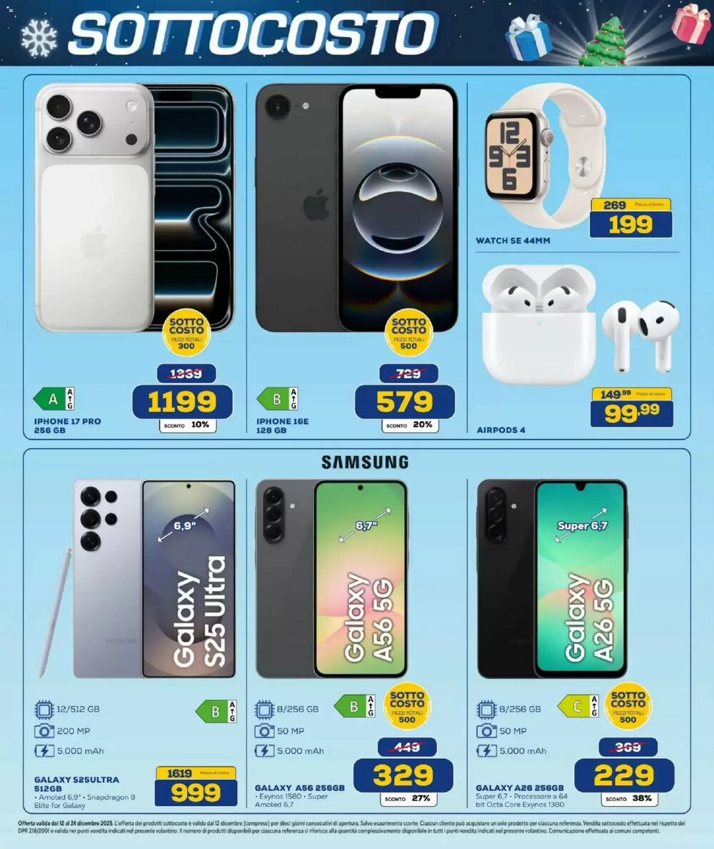 Volantino promozionale Euronics Bruno  valide dal 12/12/2025 - Pagina 3.