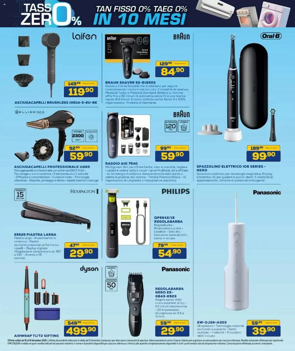 Volantino promozionale Euronics Bruno  valide dal 12/12/2025 - Pagina 31.