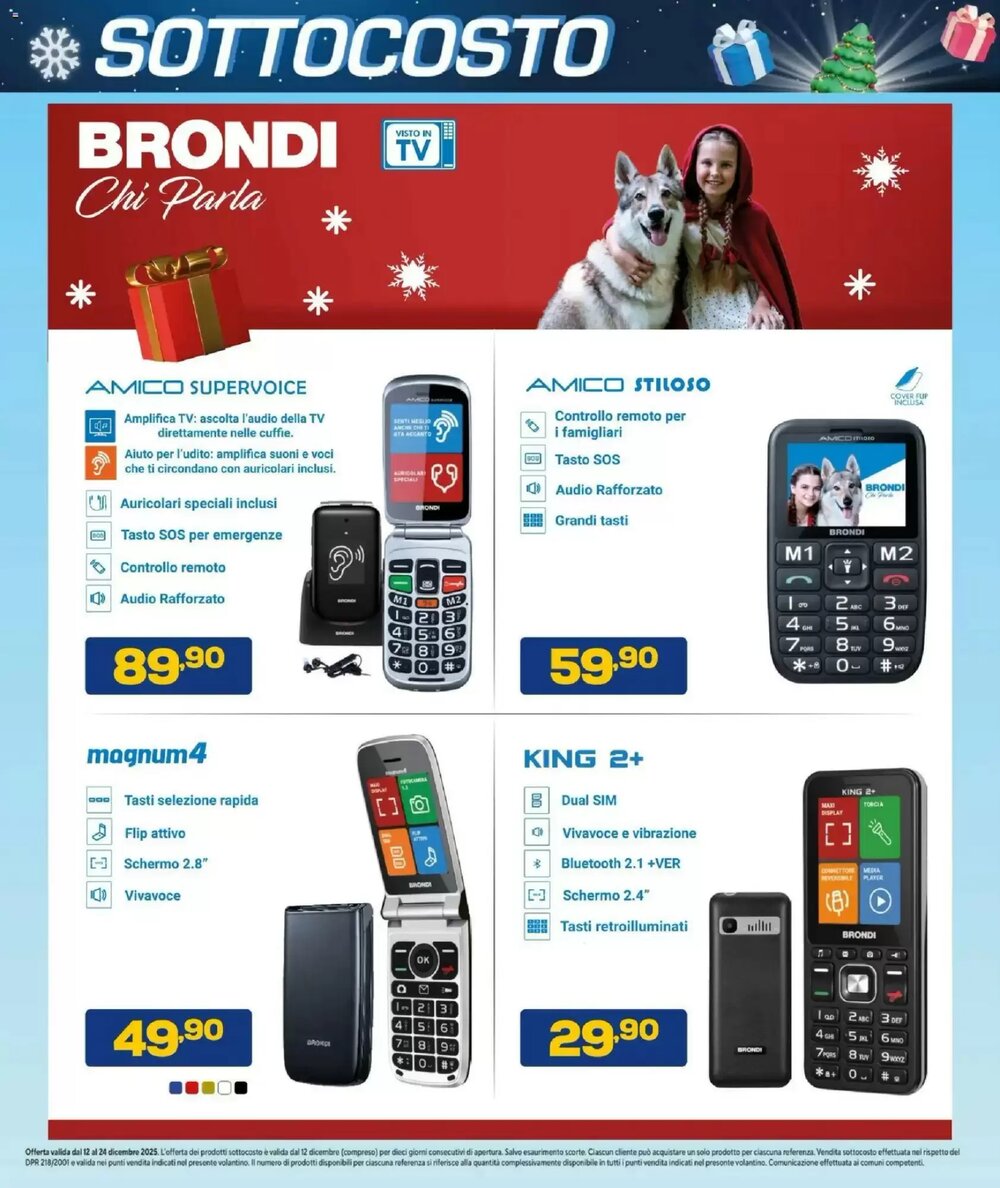 Volantino promozionale Euronics Bruno  valide dal 12/12/2025 - Pagina 34.