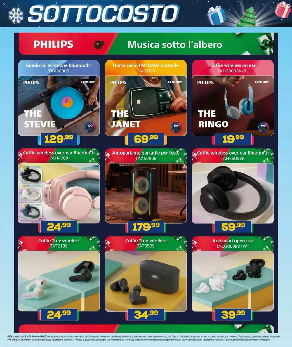 Volantino promozionale Euronics Bruno  valide dal 12/12/2025 - Pagina 39.