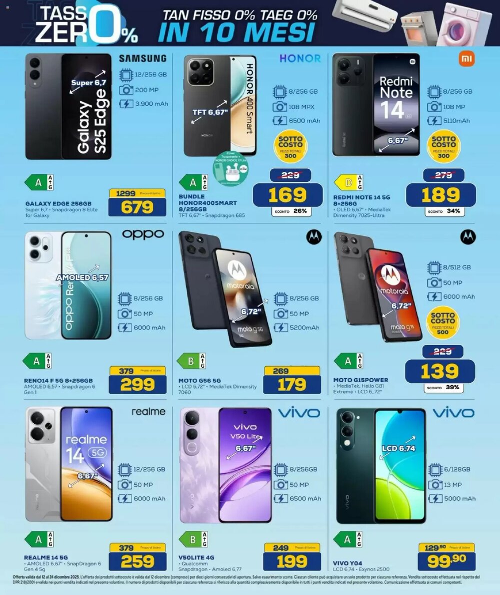 Volantino promozionale Euronics Bruno  valide dal 12/12/2025 - Pagina 4.