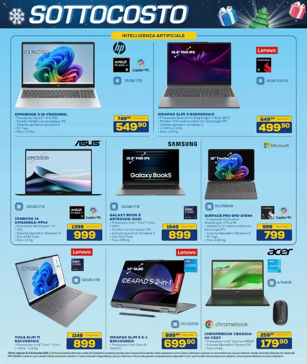 Volantino promozionale Euronics Bruno  valide dal 12/12/2025 - Pagina 8.