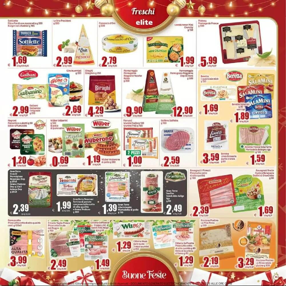 Volantino promozionale Elite  valide dal 12/12/2025 - Pagina 11.