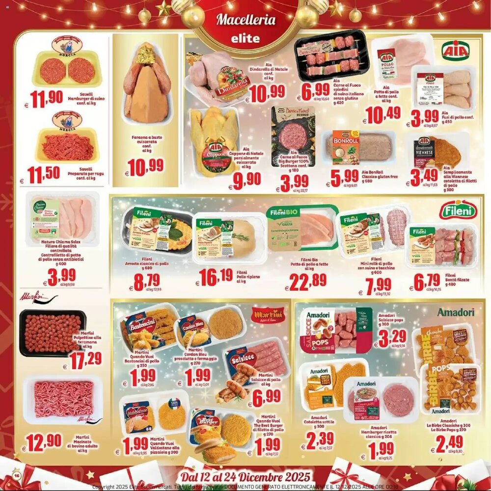 Volantino promozionale Elite  valide dal 12/12/2025 - Pagina 16.