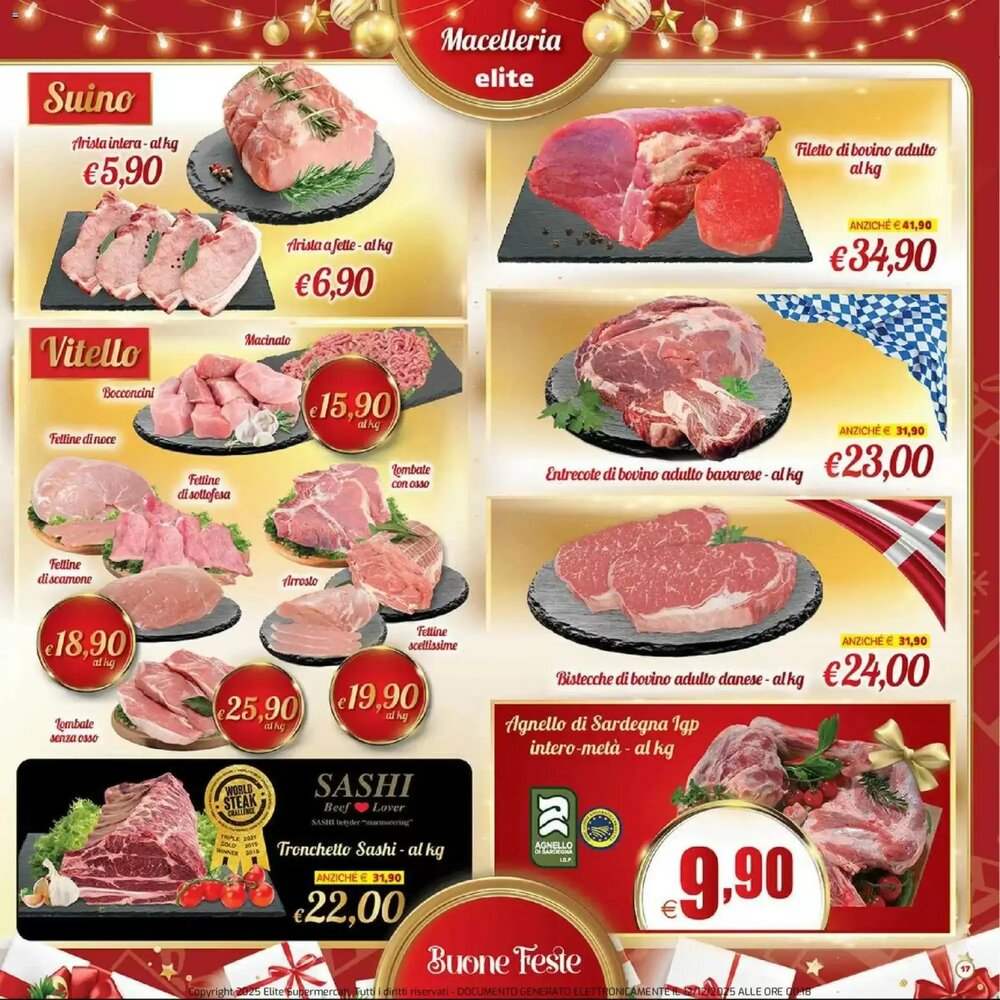 Volantino promozionale Elite  valide dal 12/12/2025 - Pagina 17.