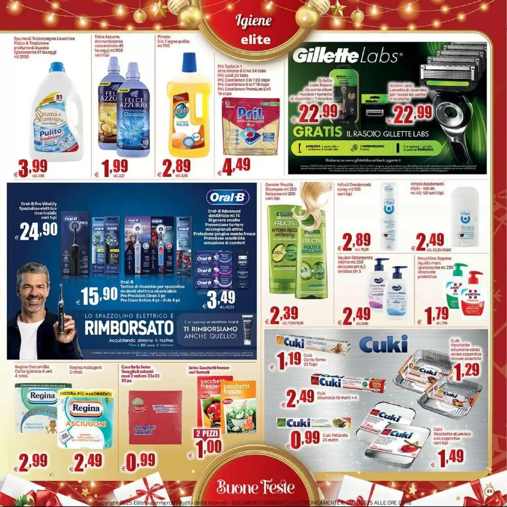 Volantino promozionale Elite  valide dal 12/12/2025 - Pagina 23.