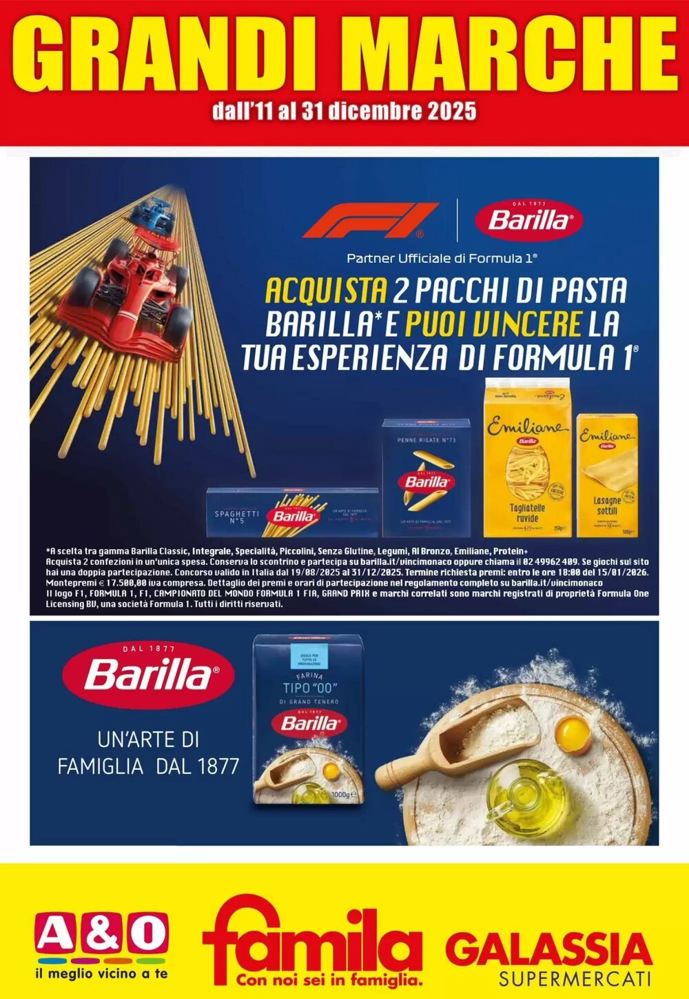 Volantino promozionale Famila  valide dal 12/12/2025 - Pagina 1.