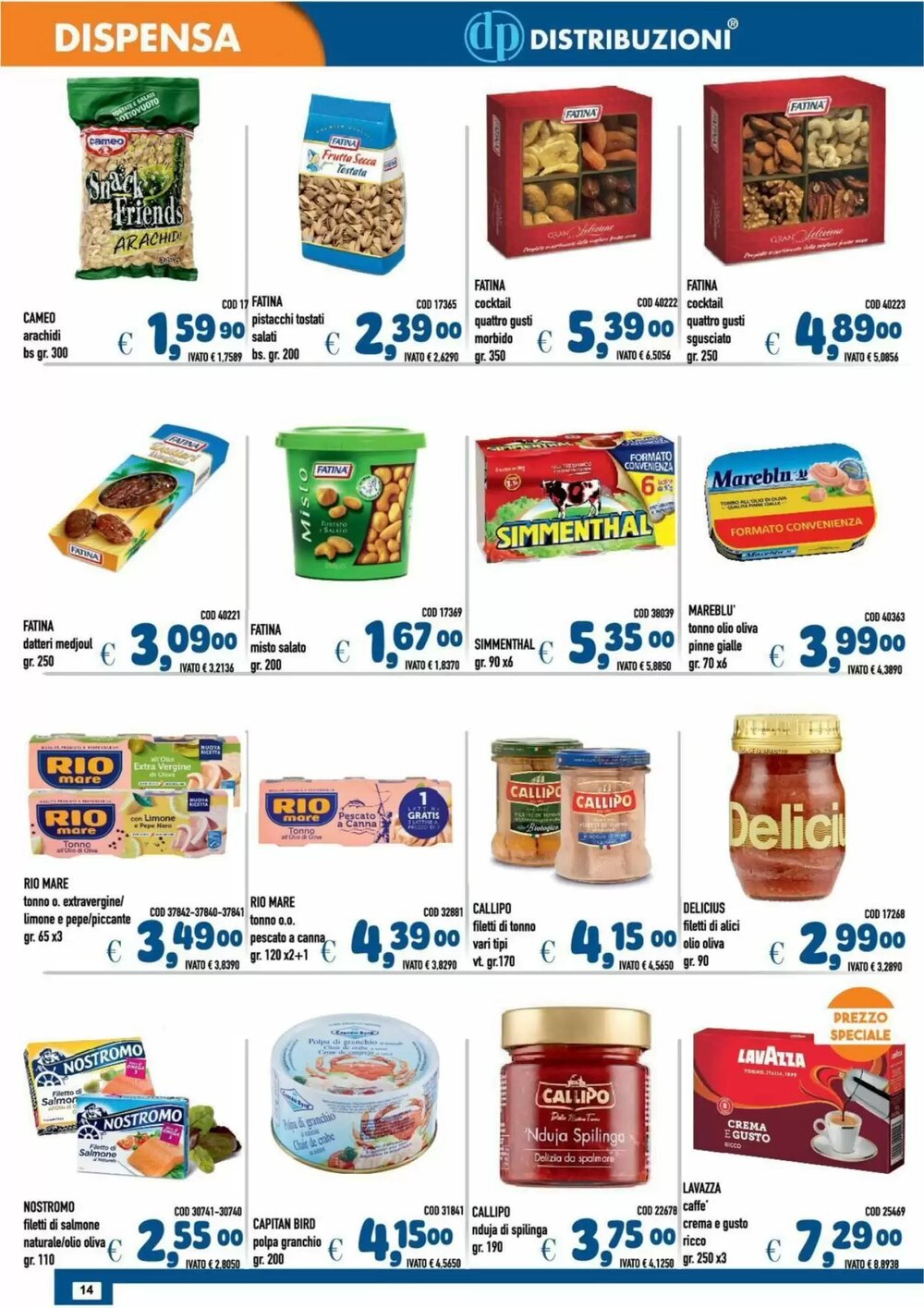 Volantino promozionale Del Prete Distribuzioni  valide dal 12/12/2025 - Pagina 14.