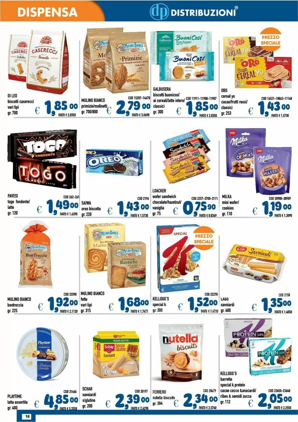 Volantino promozionale Del Prete Distribuzioni  valide dal 12/12/2025 - Pagina 16.