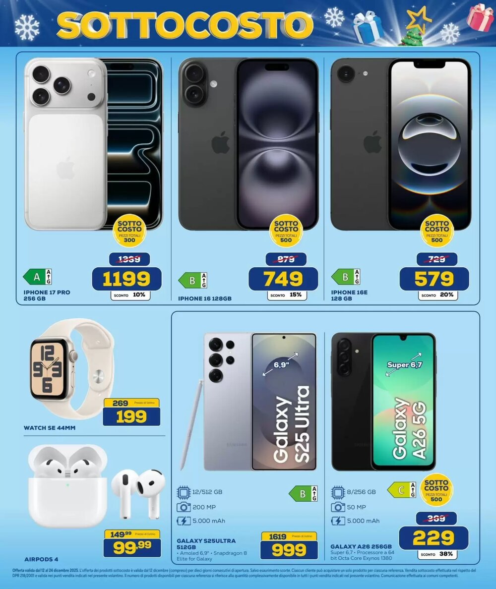 Volantino promozionale Euronics  valide dal 12/12/2025 - Pagina 3.