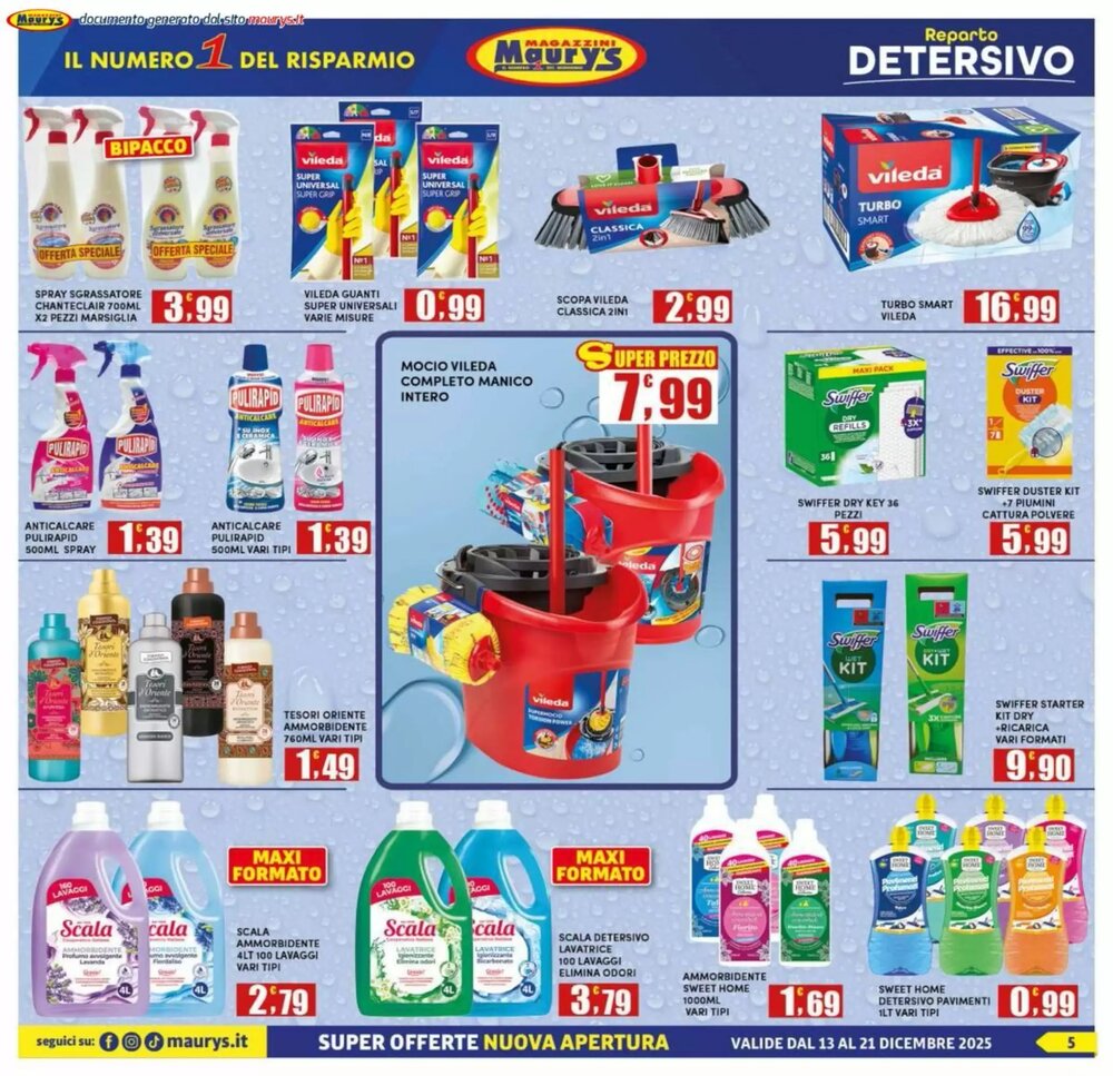 Volantino promozionale Maury's  valide dal 13/12/2025 - Pagina 5.