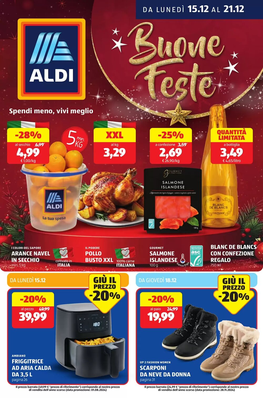 Volantino promozionale ALDI valide dal 15/12/2025 - Pagina 1.