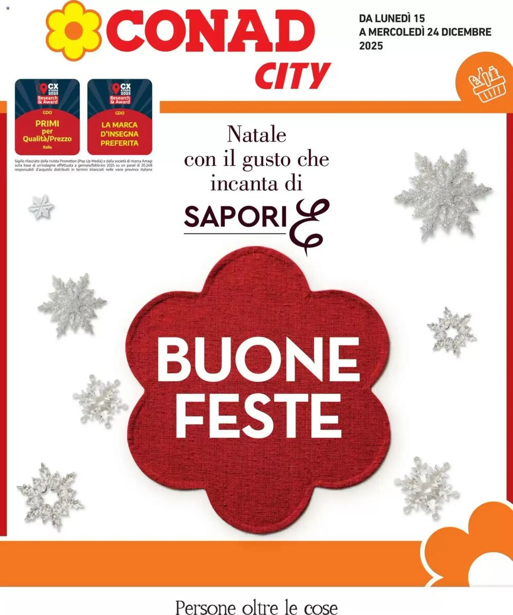 Volantino promozionale Conad  valide dal 15/12/2025 - Pagina 1.
