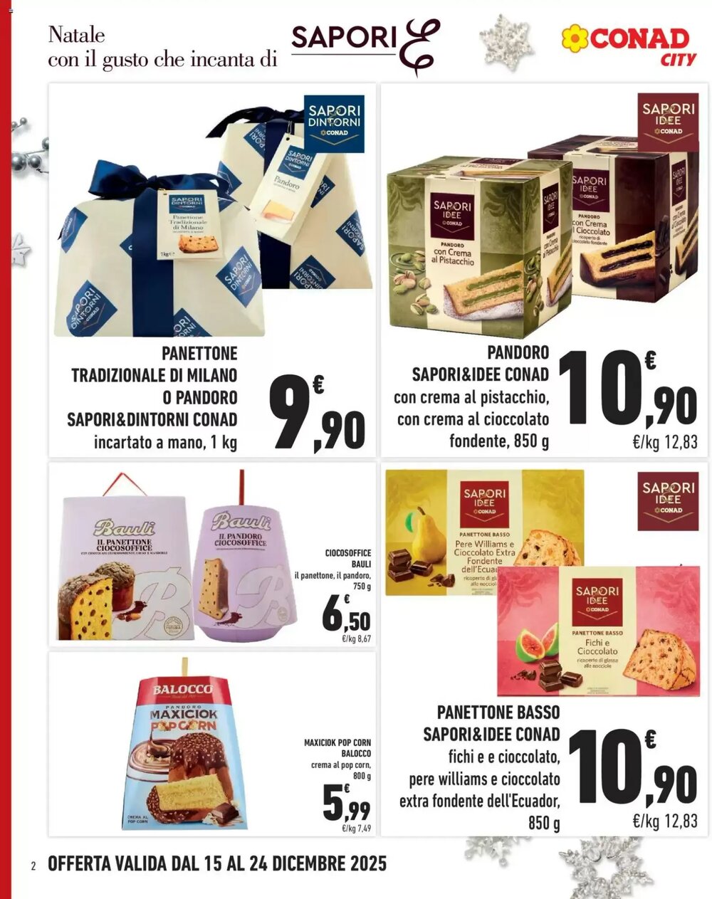 Volantino promozionale Conad  valide dal 15/12/2025 - Pagina 2.