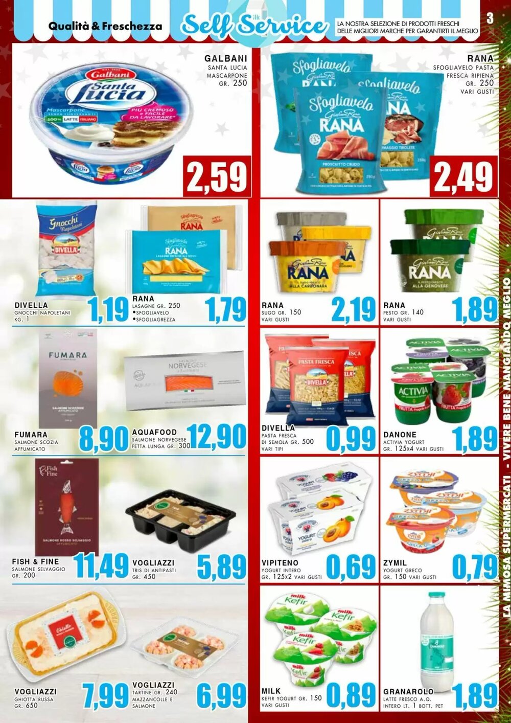 Volantino promozionale La Mimosa Supermercati  valide dal 15/12/2025 - Pagina 3.