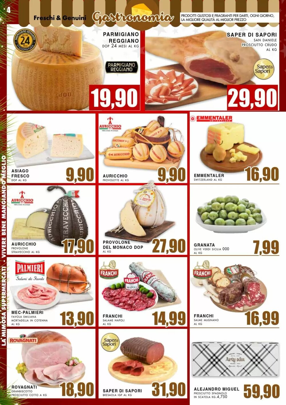 Volantino promozionale La Mimosa Supermercati  valide dal 15/12/2025 - Pagina 4.