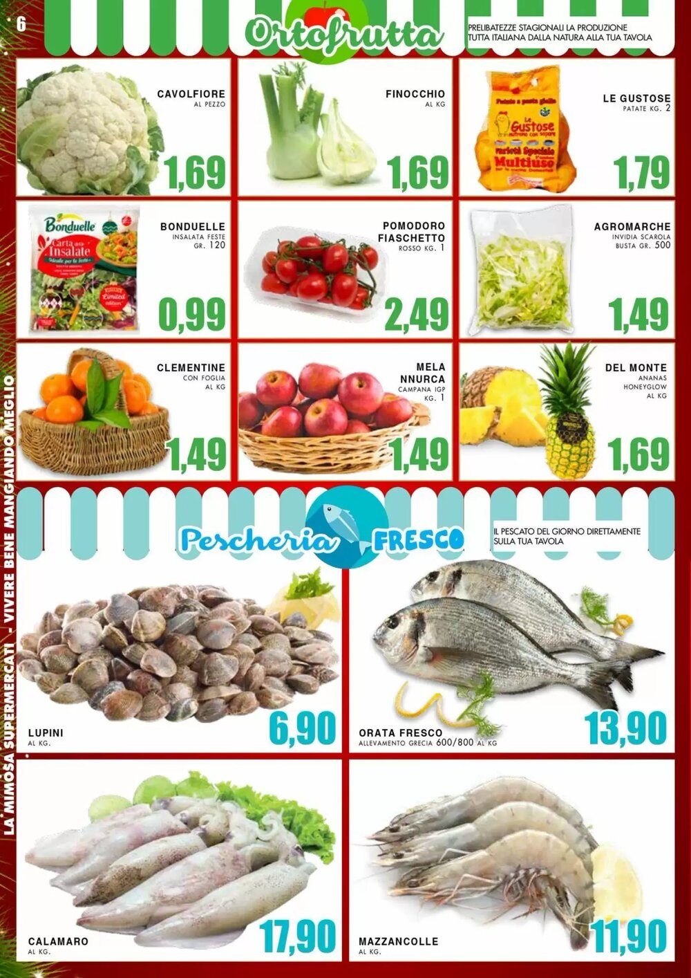 Volantino promozionale La Mimosa Supermercati  valide dal 15/12/2025 - Pagina 6.