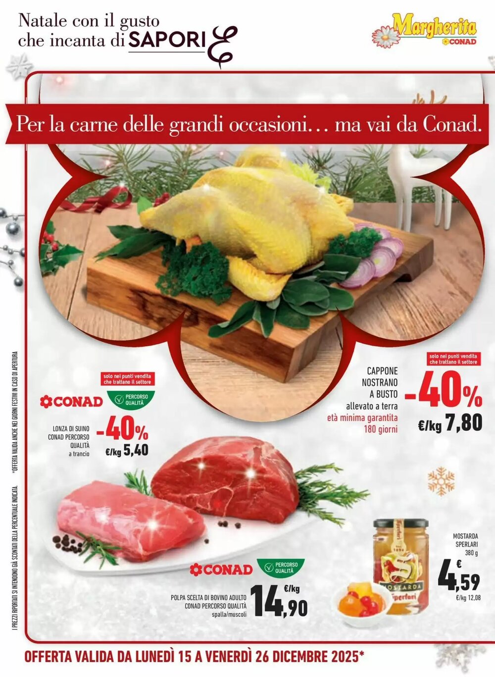 Volantino promozionale Conad Margherita  valide dal 15/12/2025 - Pagina 16.