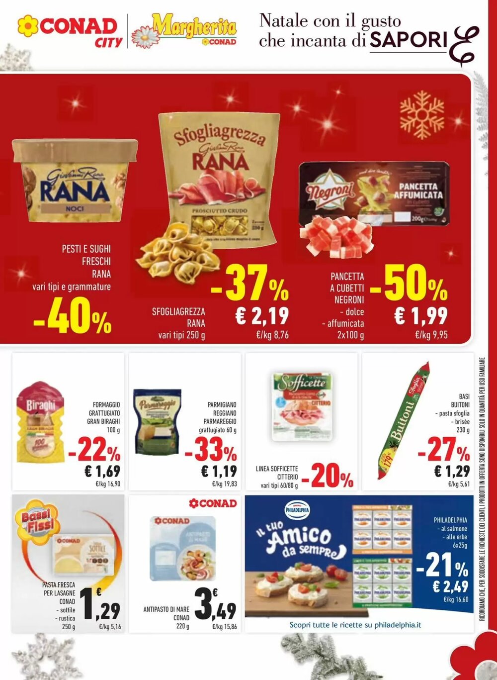 Volantino promozionale Conad Margherita  valide dal 15/12/2025 - Pagina 19.