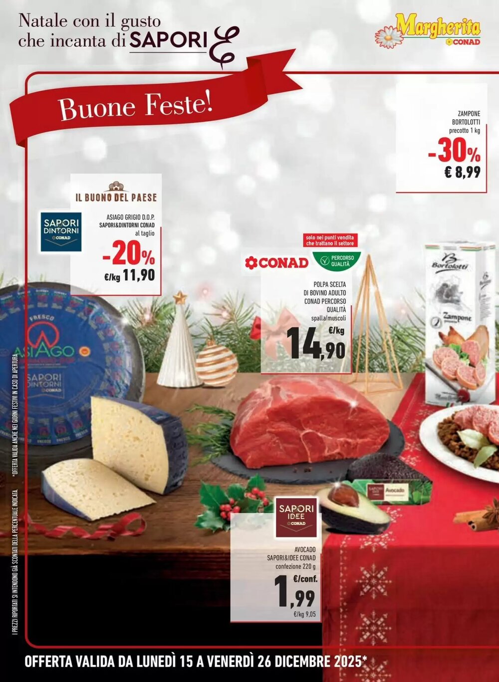 Volantino promozionale Conad Margherita  valide dal 15/12/2025 - Pagina 4.