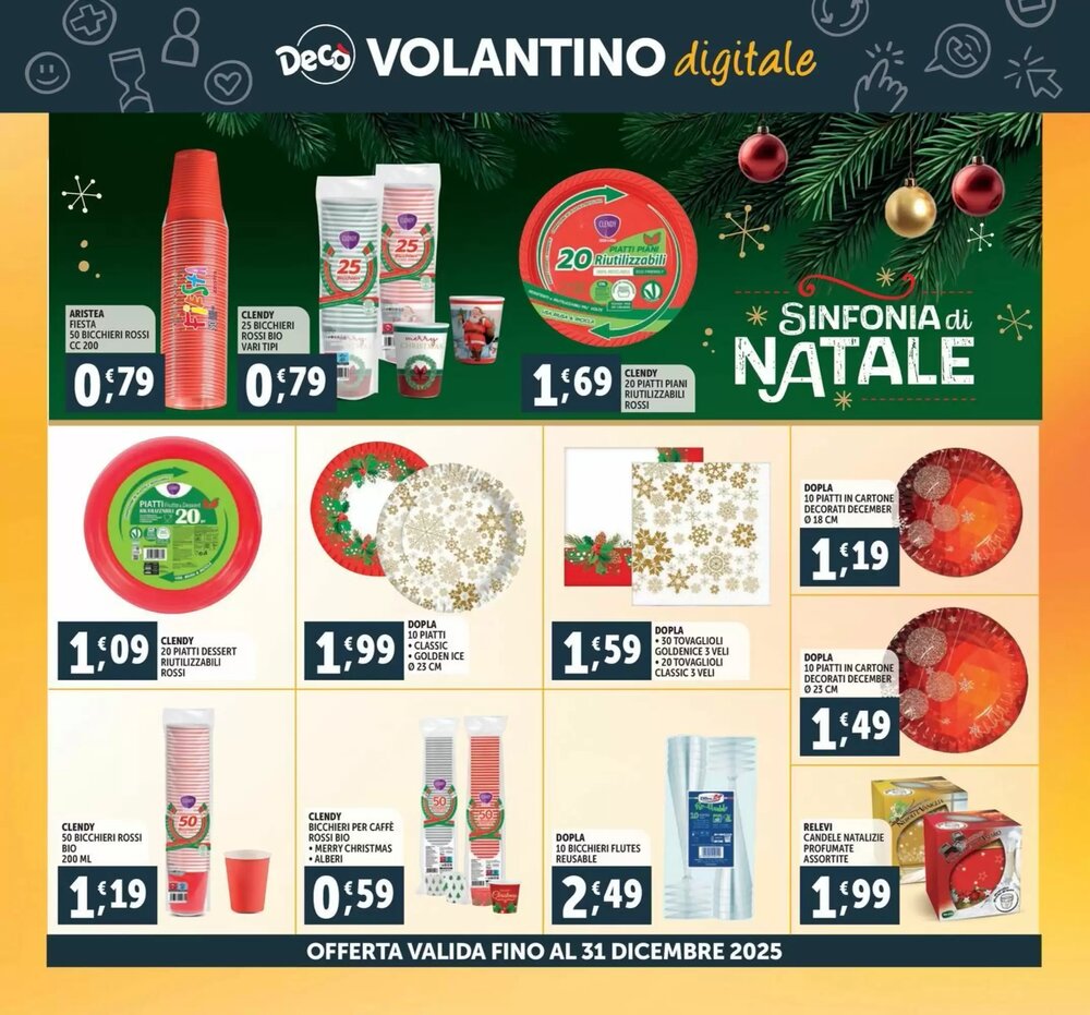 Volantino promozionale Deco Market  valide dal 15/12/2025 - Pagina 31.