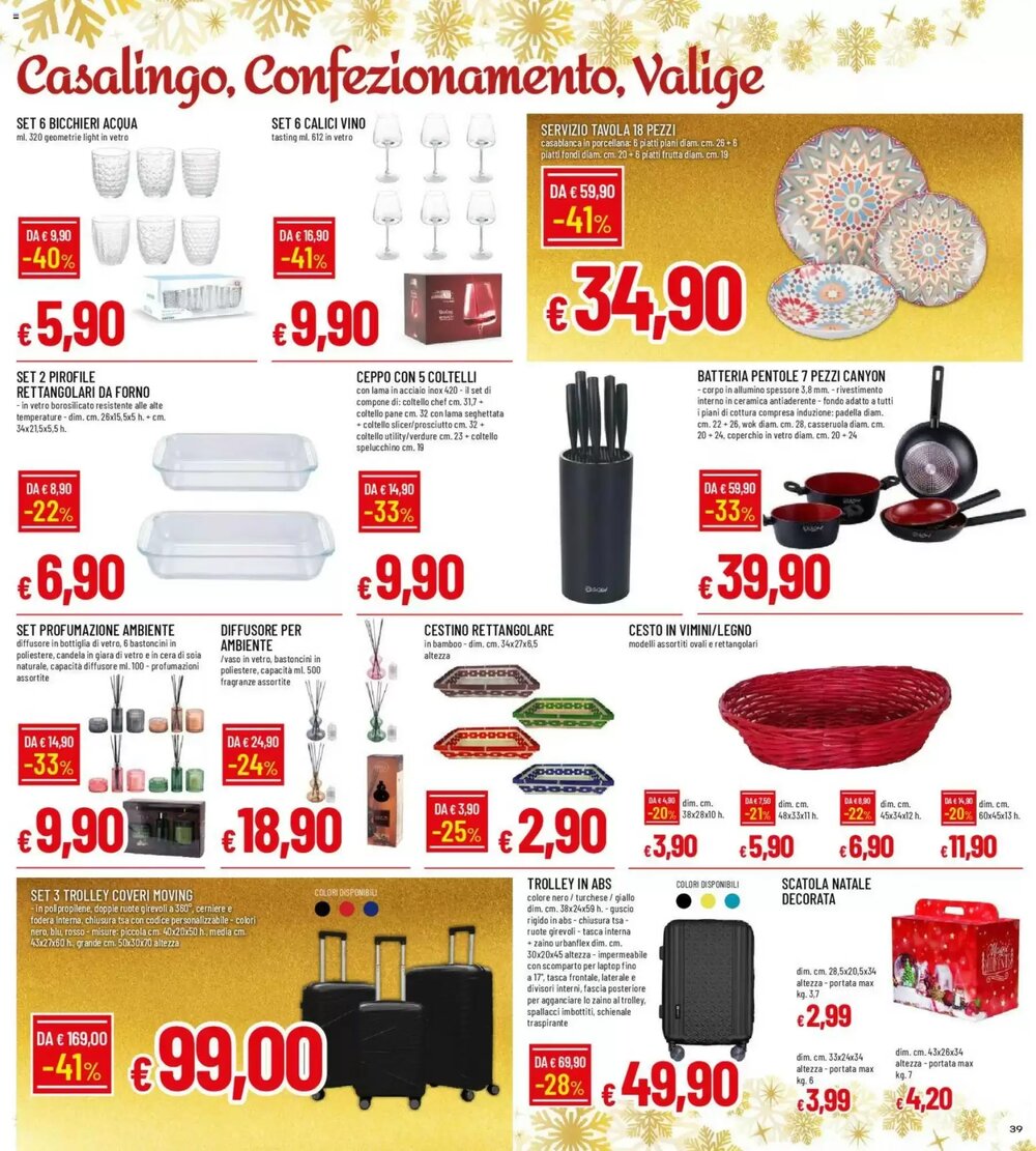 Volantino promozionale Galassia  valide dal 15/12/2025 - Pagina 39.