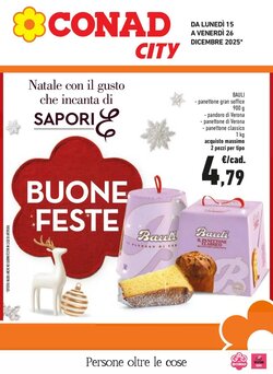 Volantino promozionale Conad City  valide dal 15/12/2025