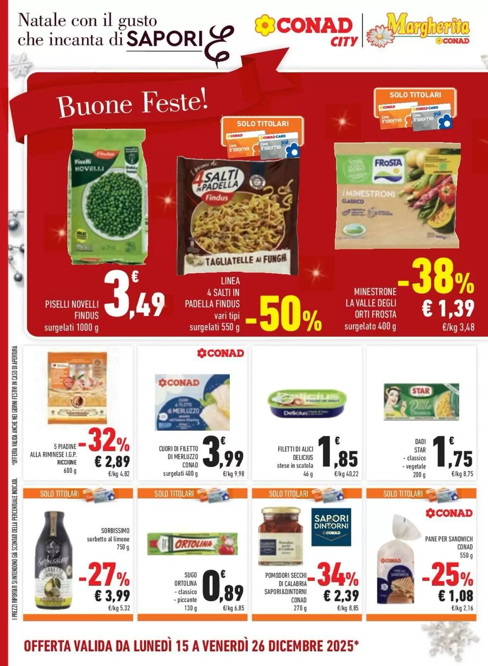 Volantino promozionale Conad City  valide dal 15/12/2025 - Pagina 22.
