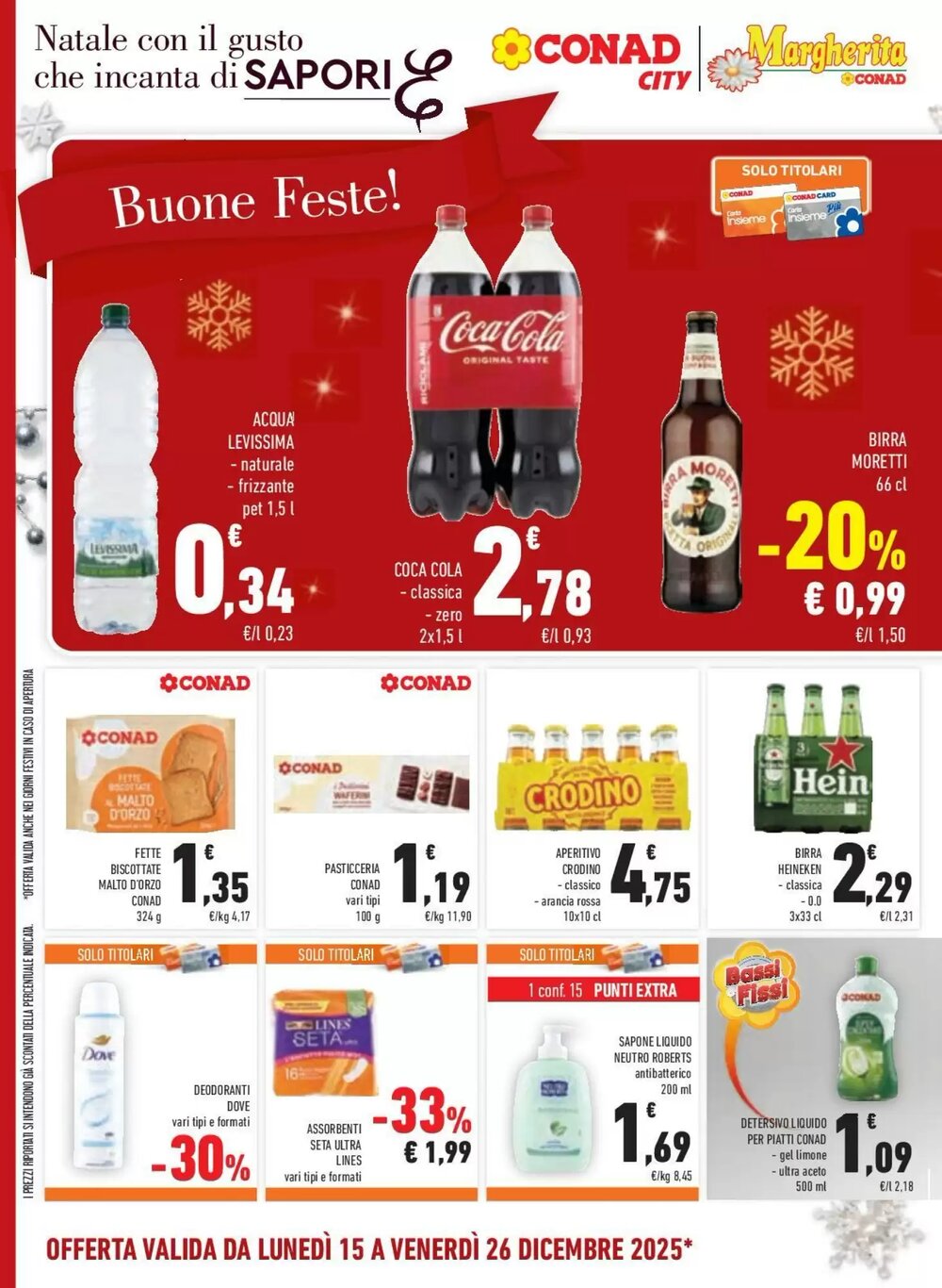 Volantino promozionale Conad City  valide dal 15/12/2025 - Pagina 26.