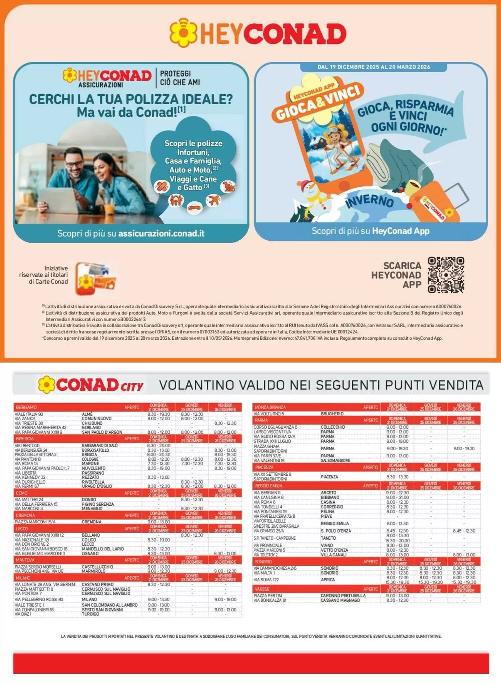 Volantino promozionale Conad City  valide dal 15/12/2025 - Pagina 30.
