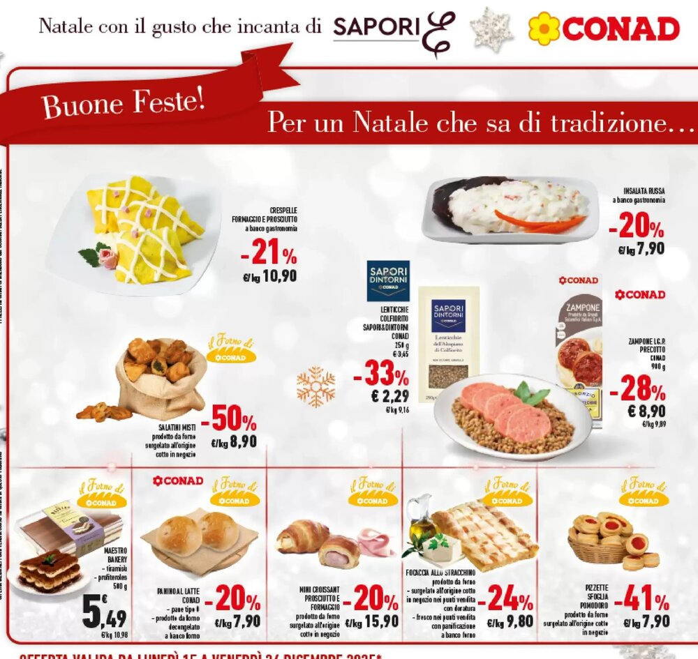 Volantino promozionale Conad  valide dal 15/12/2025 - Pagina 24.