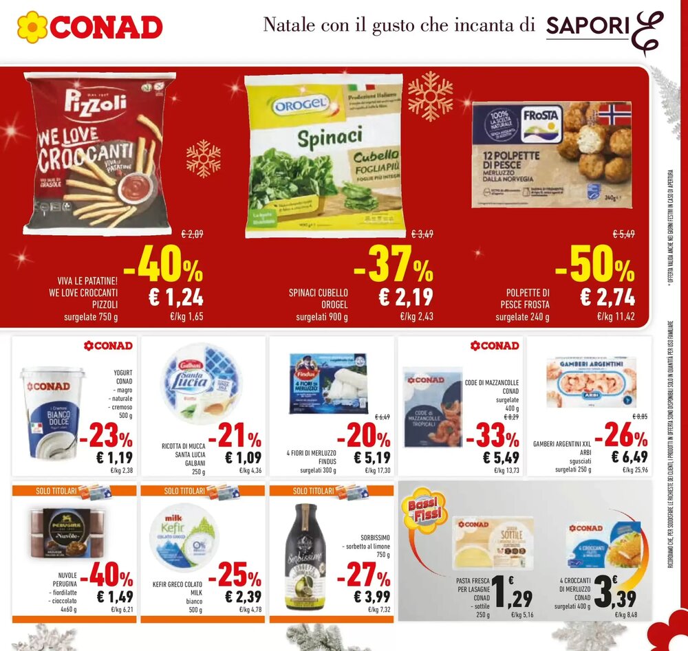 Volantino promozionale Conad  valide dal 15/12/2025 - Pagina 33.