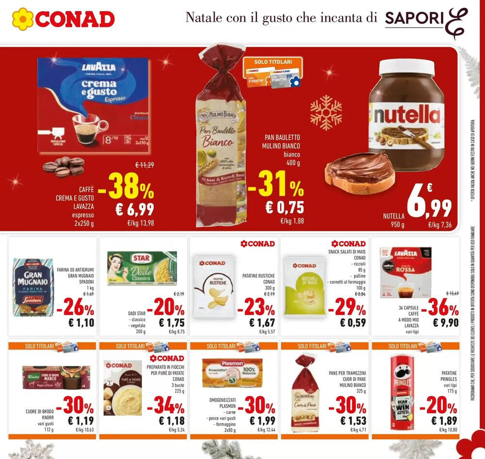 Volantino promozionale Conad  valide dal 15/12/2025 - Pagina 37.