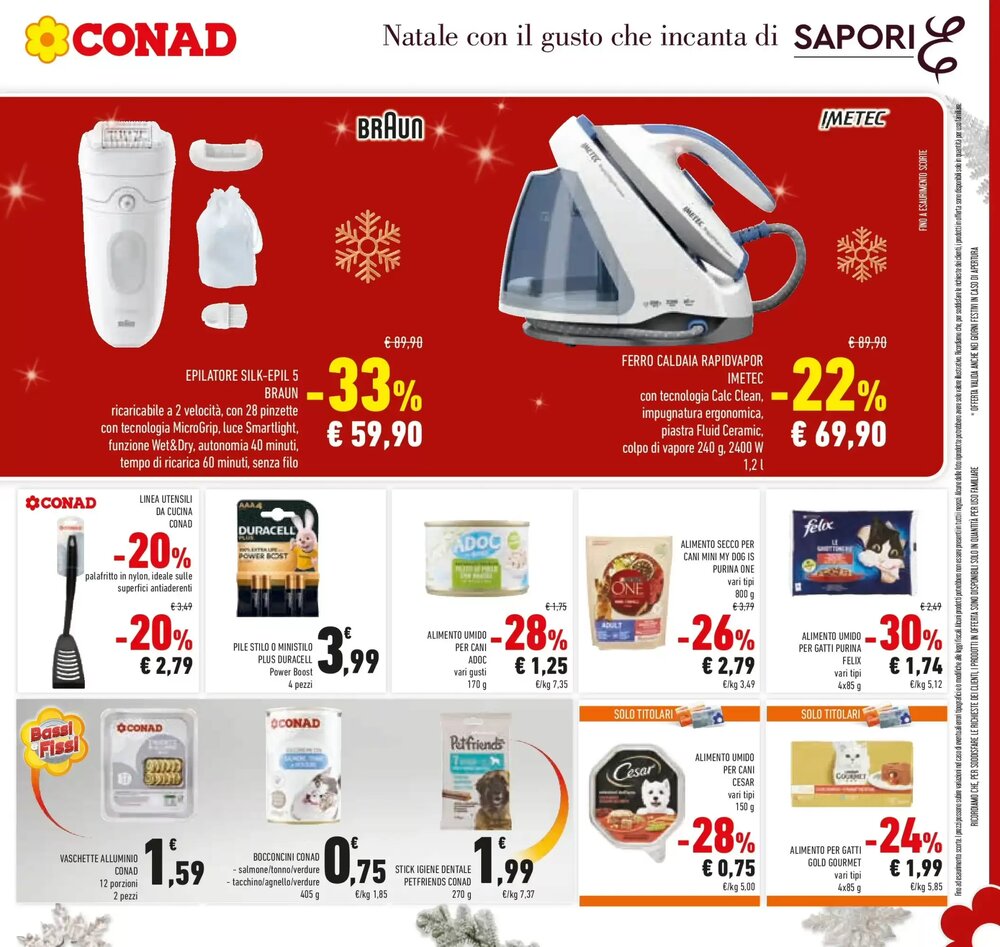Volantino promozionale Conad  valide dal 15/12/2025 - Pagina 43.