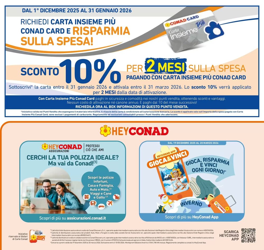 Volantino promozionale Conad  valide dal 15/12/2025 - Pagina 45.