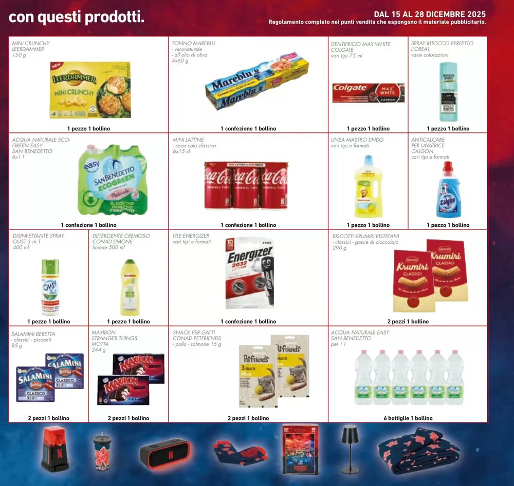 Volantino promozionale Conad  valide dal 15/12/2025 - Pagina 47.