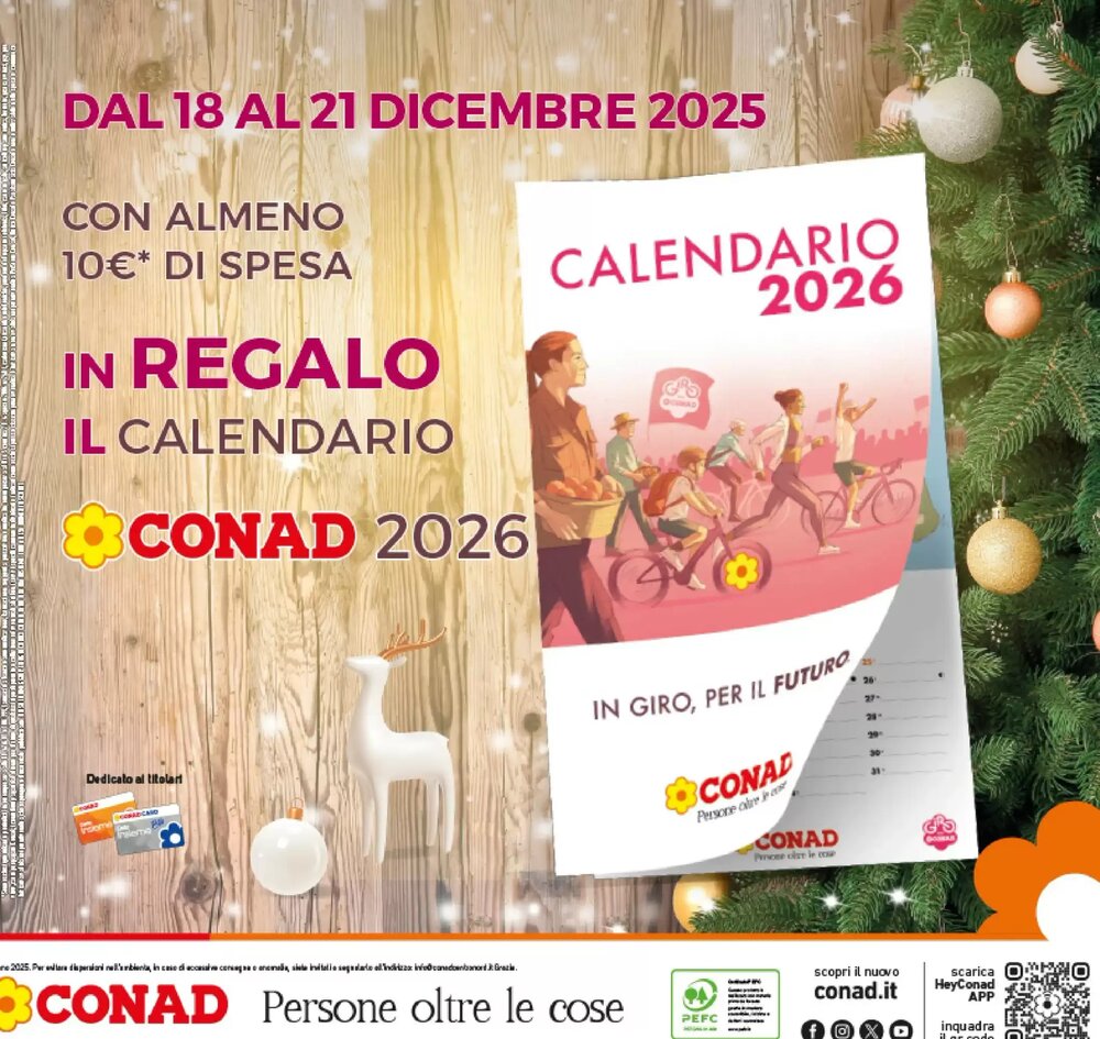 Volantino promozionale Conad  valide dal 15/12/2025 - Pagina 52.