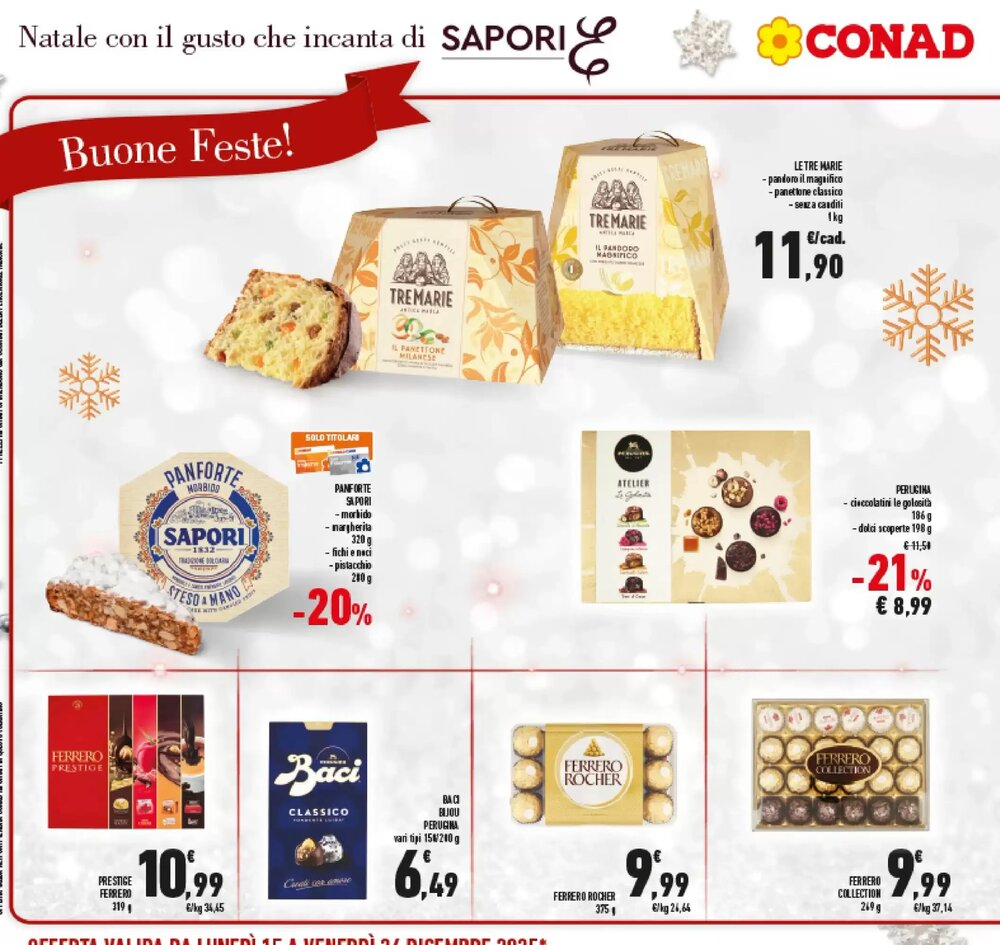 Volantino promozionale Conad  valide dal 15/12/2025 - Pagina 8.