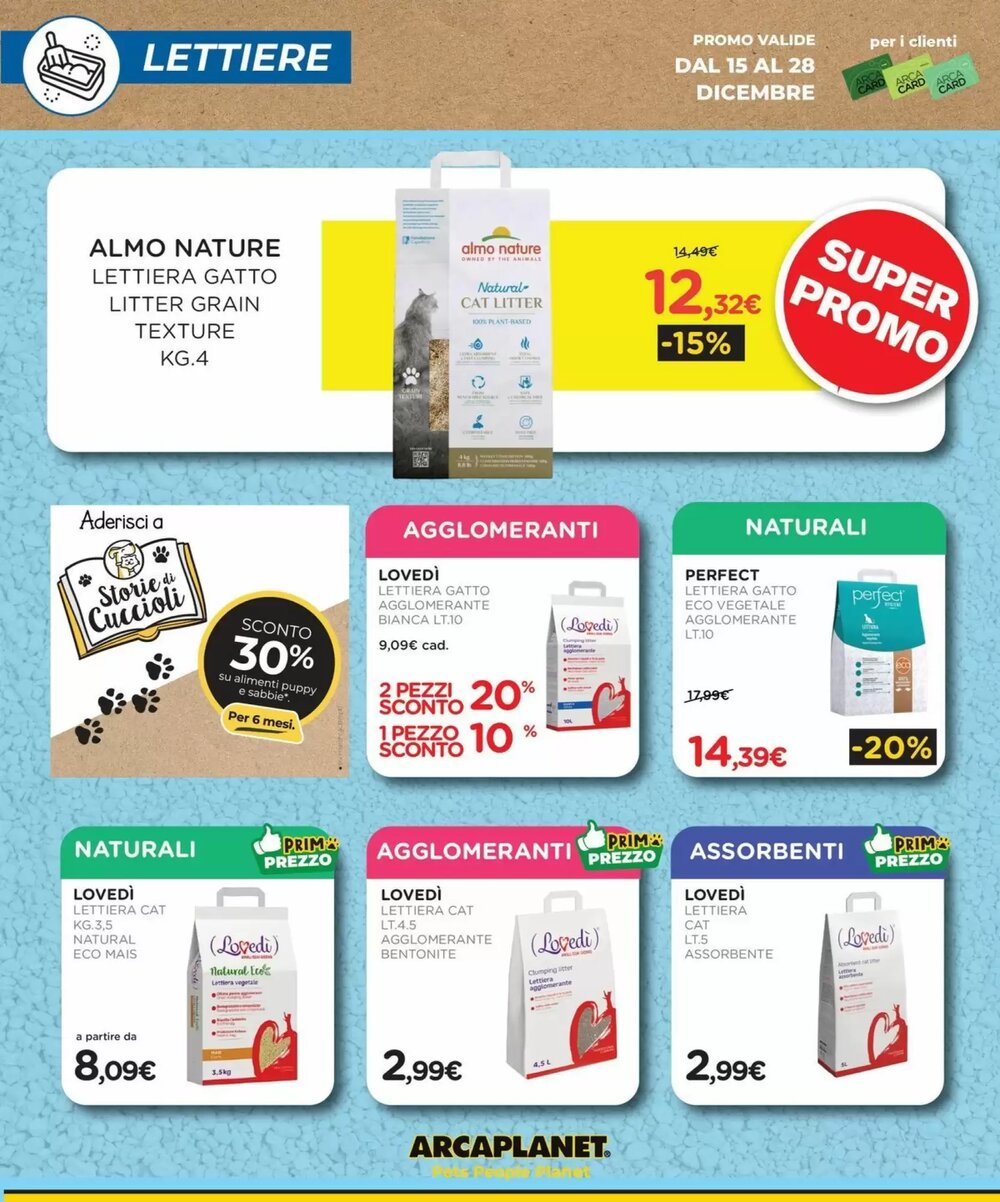 Volantino promozionale Arcaplanet  valide dal 15/12/2025 - Pagina 10.
