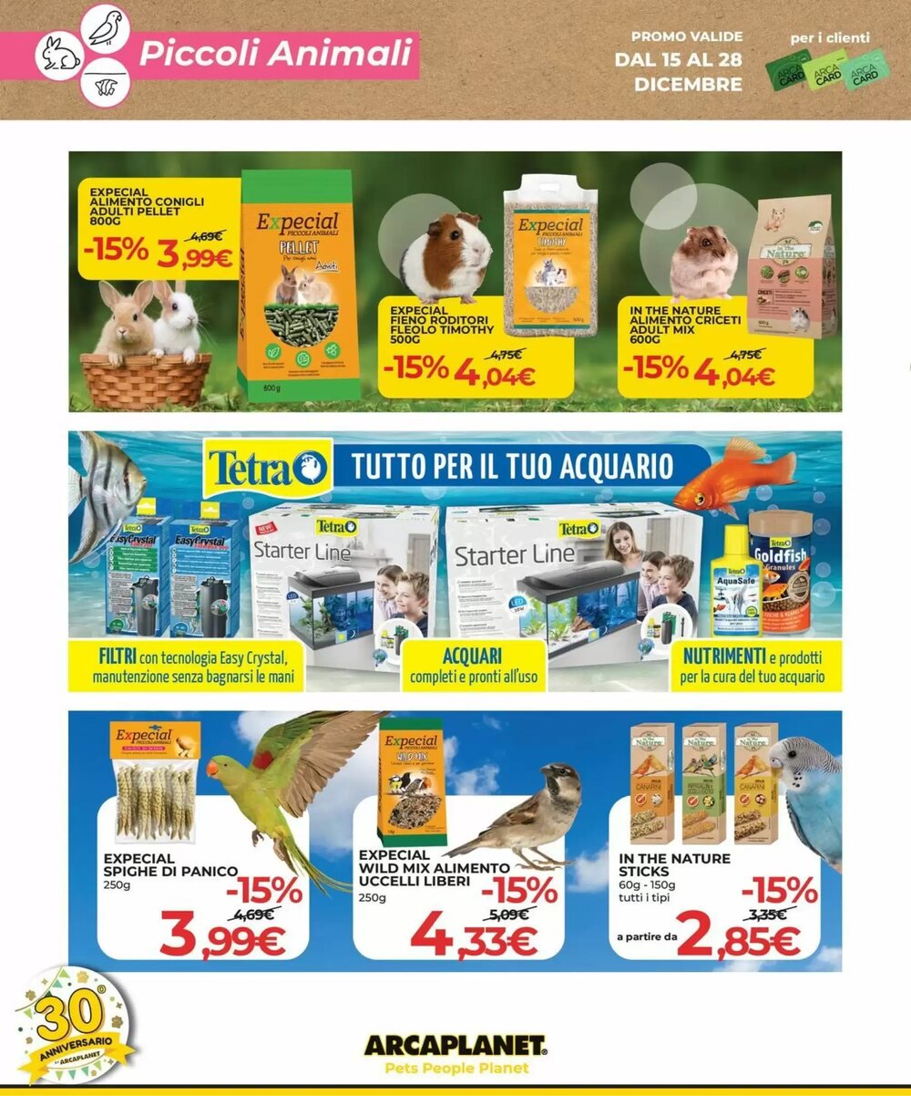 Volantino promozionale Arcaplanet  valide dal 15/12/2025 - Pagina 12.