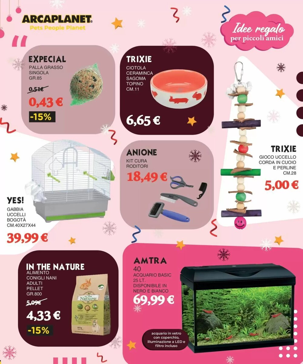 Volantino promozionale Arcaplanet  valide dal 15/12/2025 - Pagina 13.
