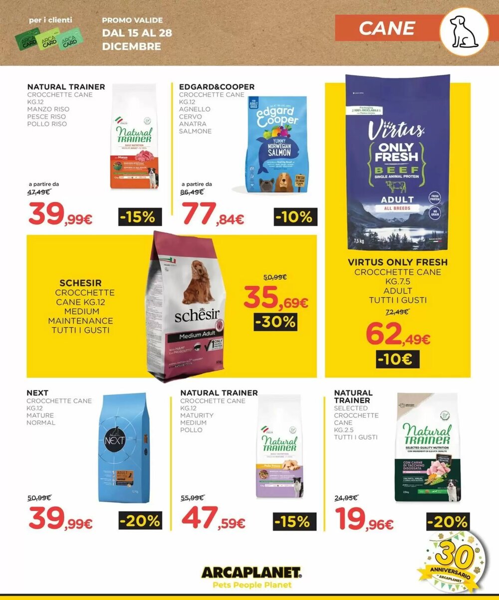Volantino promozionale Arcaplanet  valide dal 15/12/2025 - Pagina 7.