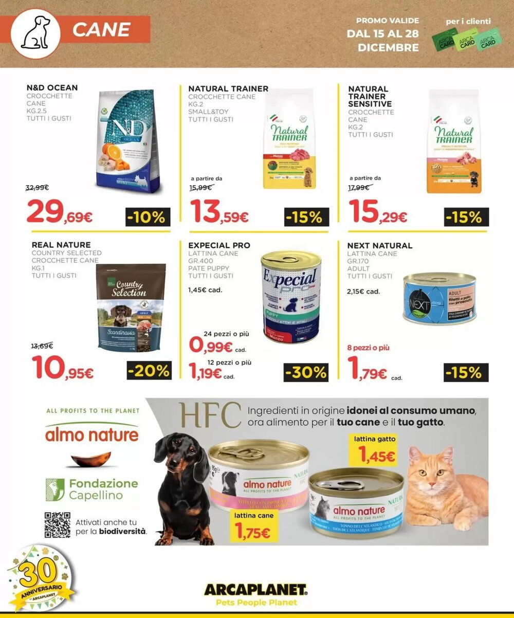 Volantino promozionale Arcaplanet  valide dal 15/12/2025 - Pagina 8.