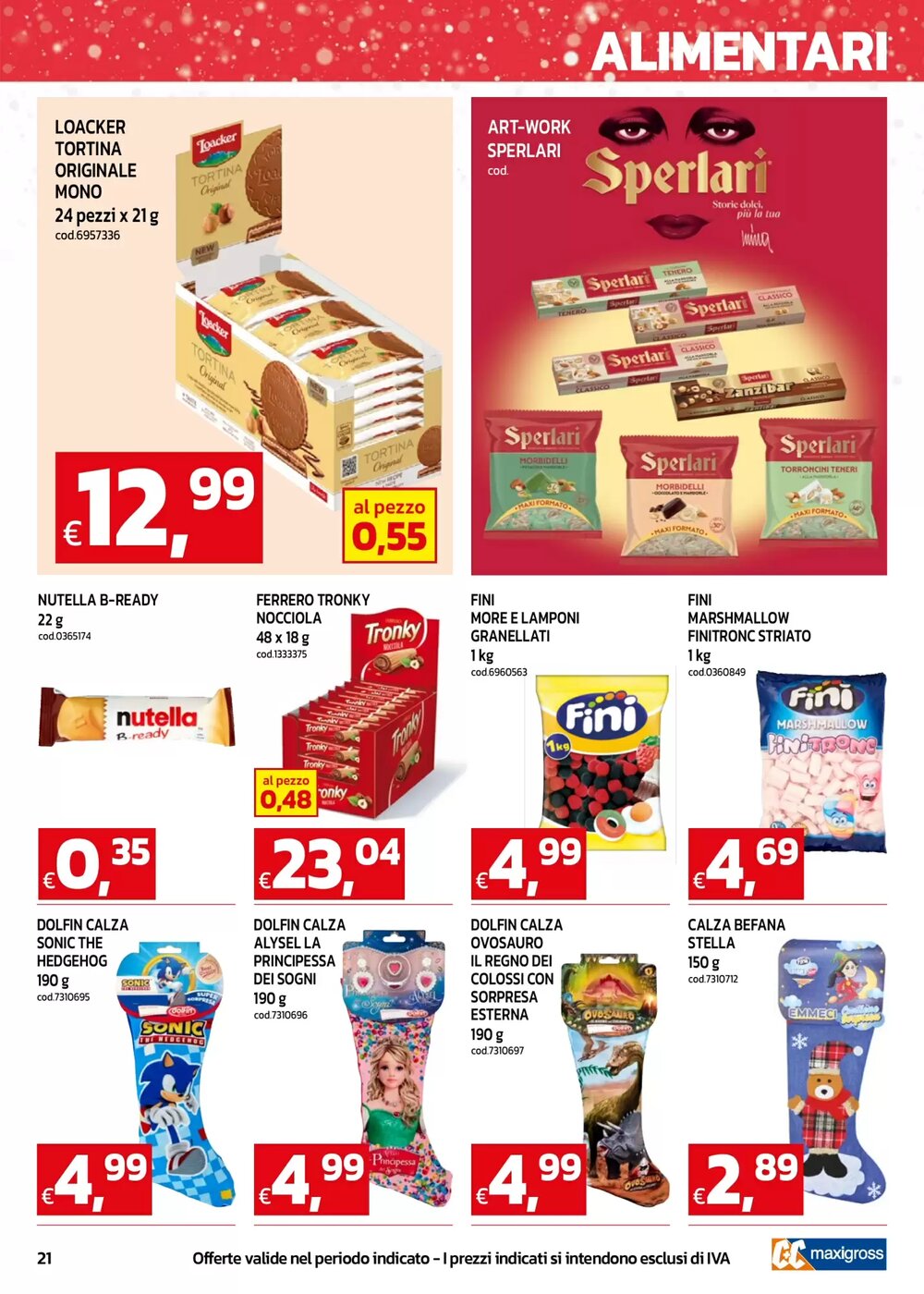 Volantino promozionale C+C maxigross  valide dal 15/12/2025 - Pagina 21.