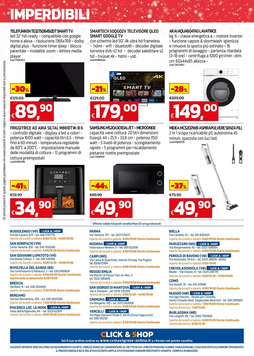 Volantino promozionale C+C maxigross  valide dal 15/12/2025 - Pagina 24.