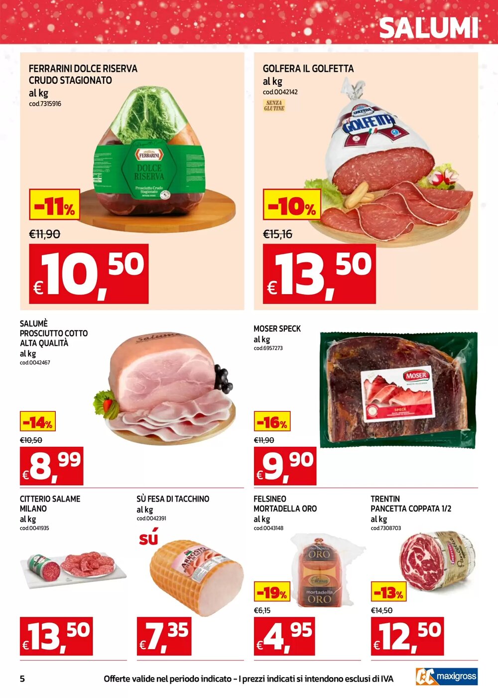 Volantino promozionale C+C maxigross  valide dal 15/12/2025 - Pagina 5.