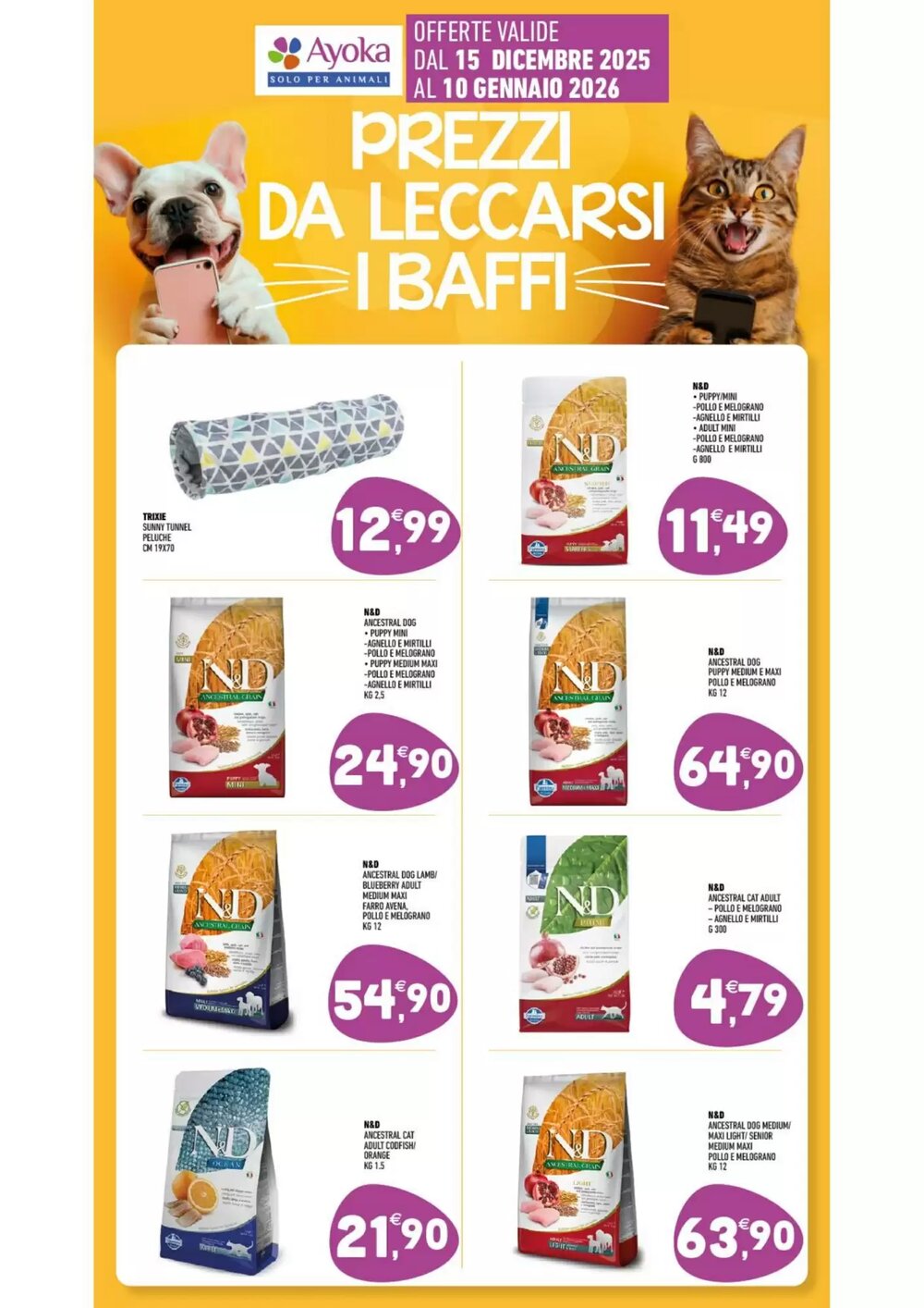 Volantino promozionale Ayoka  valide dal 15/12/2025 - Pagina 14.